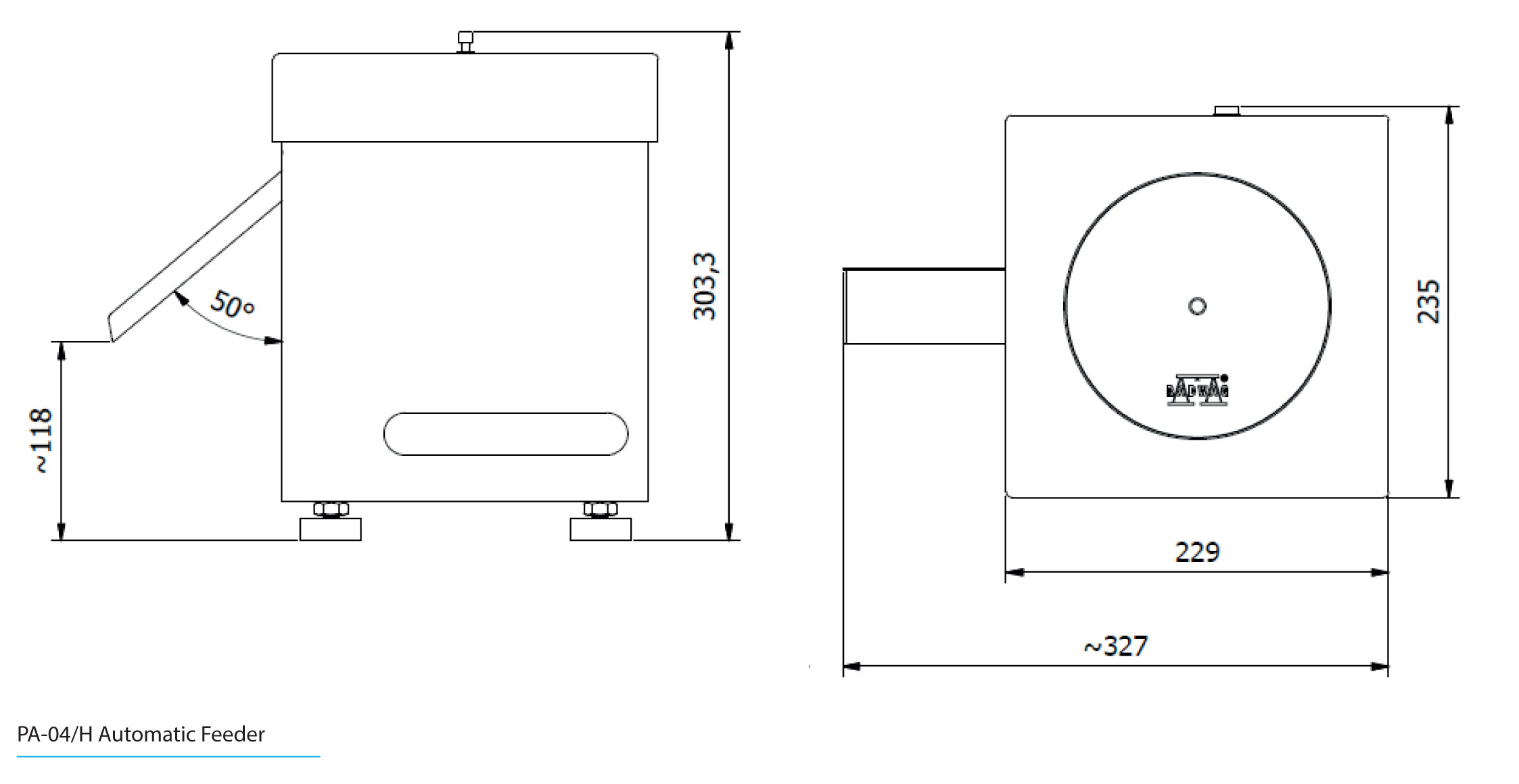 Automatische Dosiervorrichtung PA-04/H