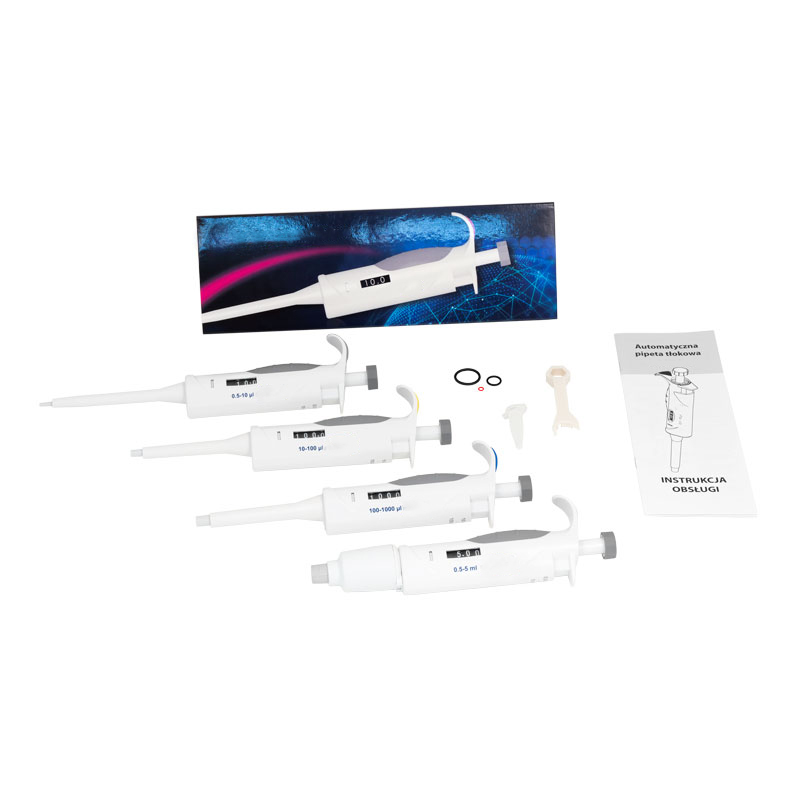 Automatische Pipette 0,5 μl ÷ 10 μl - RW8-101-20-9