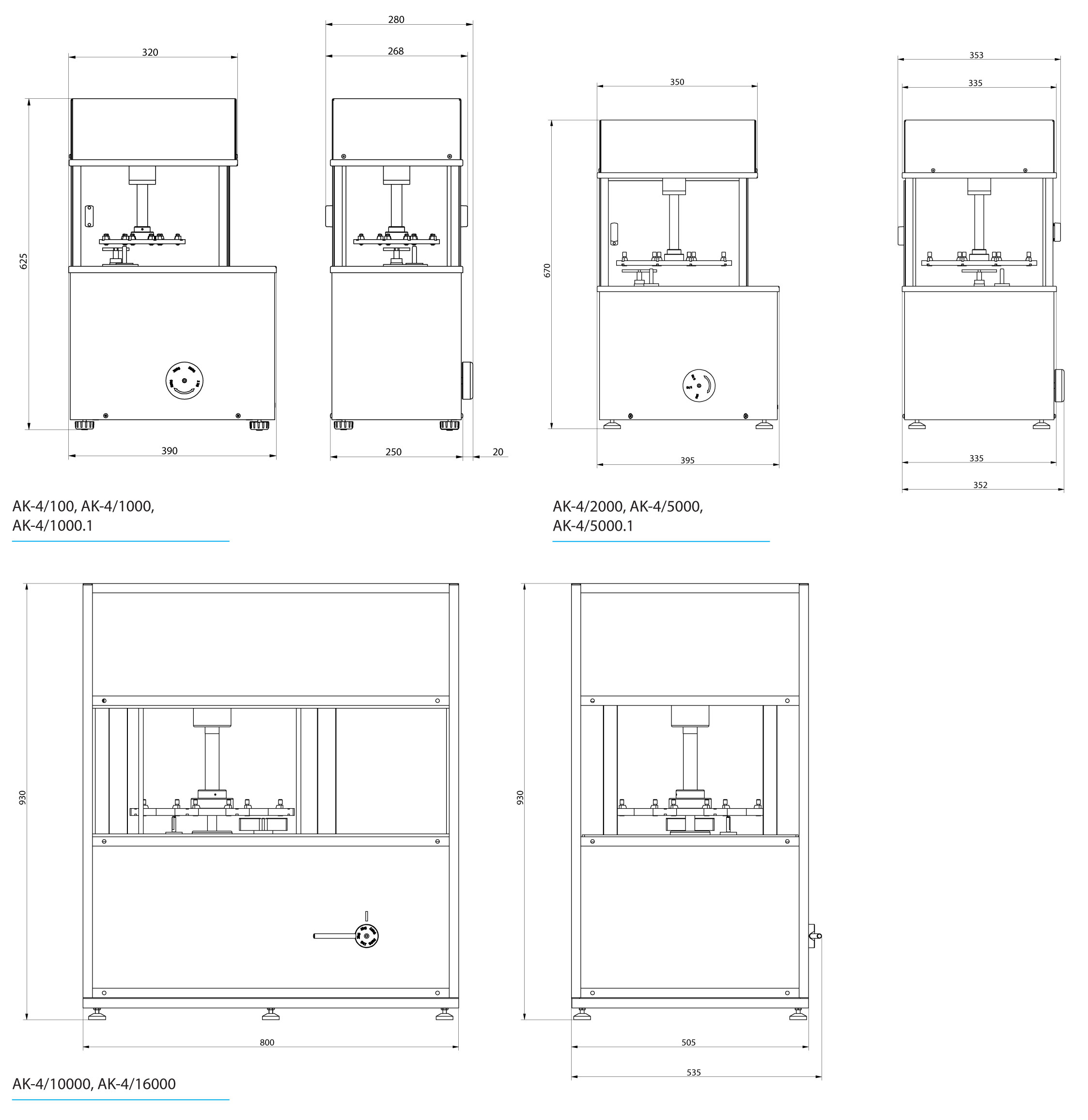 Automatischer Massekomparator AK-4.5000.5Y