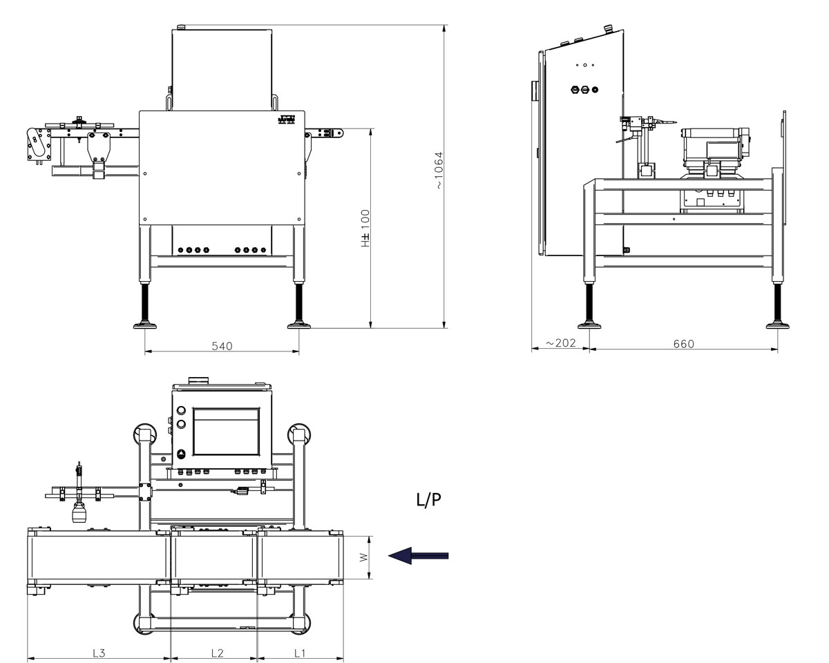 Dynamische Waage DWM HY10 Basic
