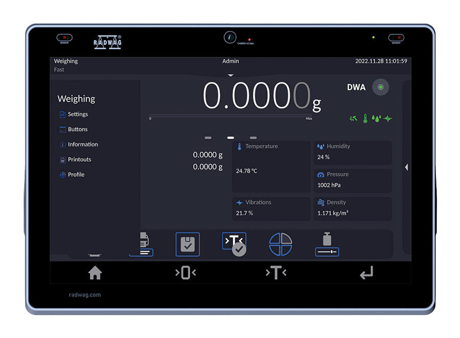 Feuchtebestimmer MA 210.5Y.IC.WH