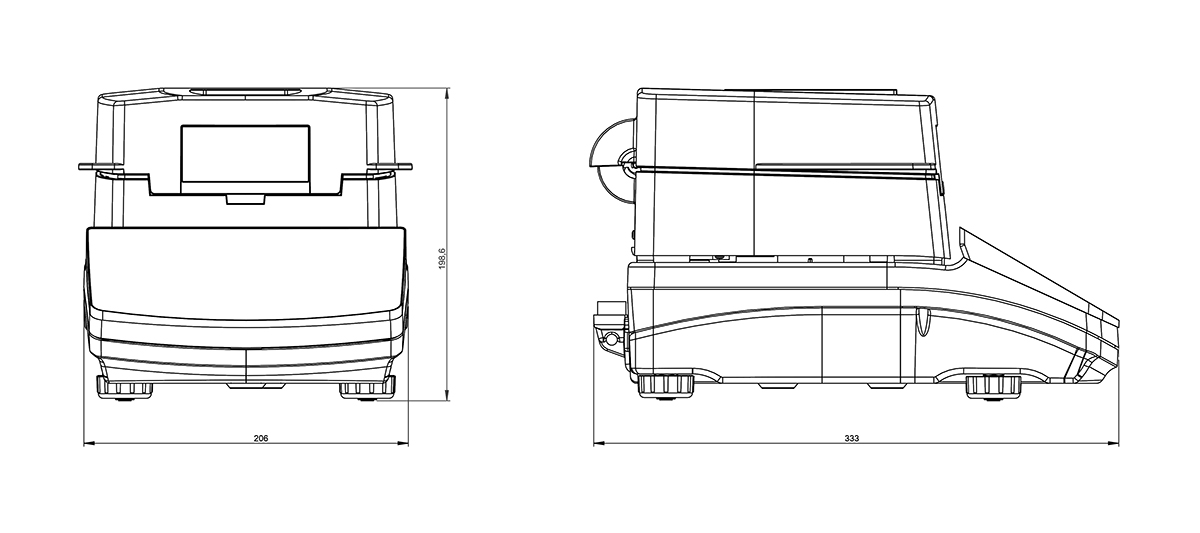 Feuchtebestimmer MA 50.X7.IC.A