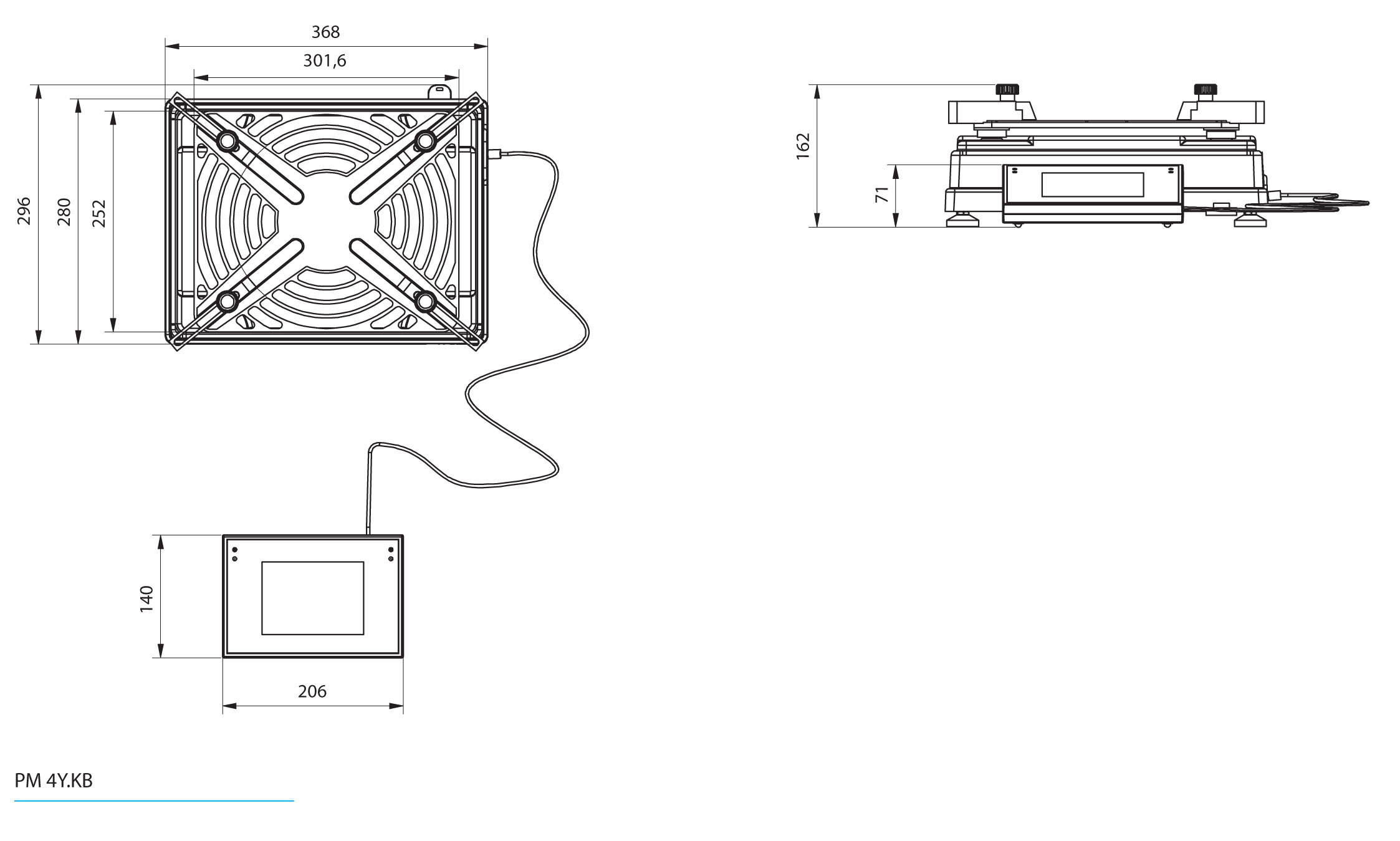 Massekomparator 5Y.25.PM.KB