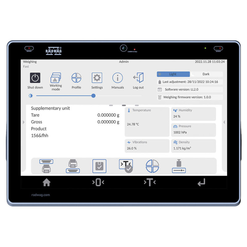 Mikrowaage XA 52.5Y.M.A