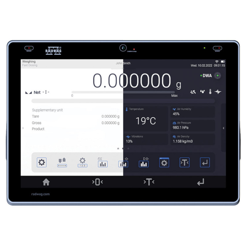 Mikrowaage XA 53.5Y.M.A