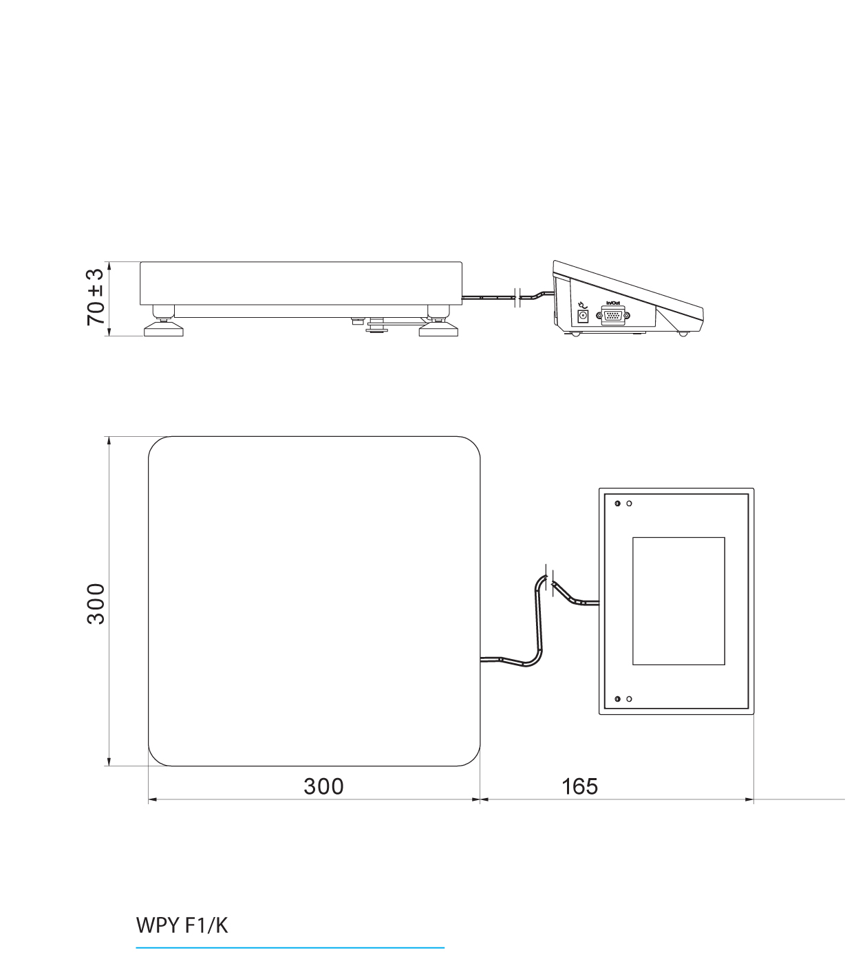 Multifunktionswaage WPY 1,5/F1/K
