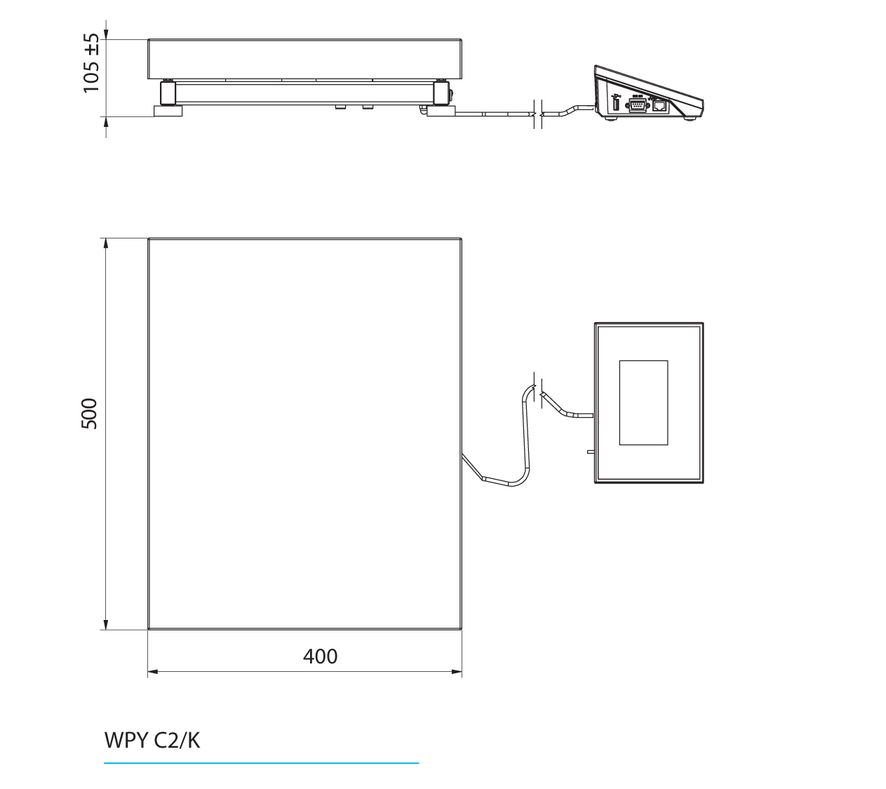 Multifunktionswaage WPY 150/C2/K
