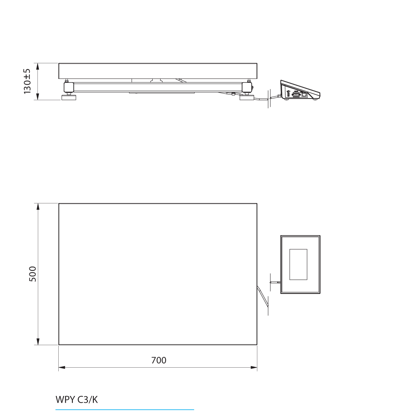 Multifunktionswaage WPY 150/C3/K