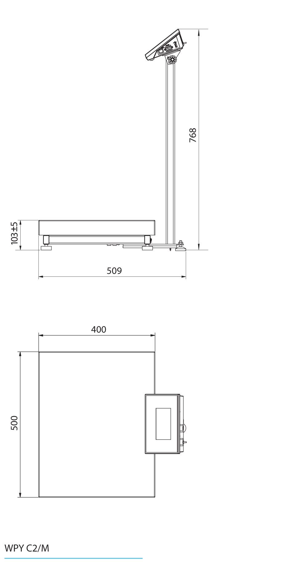 Multifunktionswaage WPY 300/C2