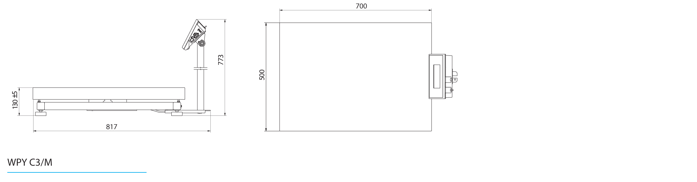 Multifunktionswaage WPY 60/C3