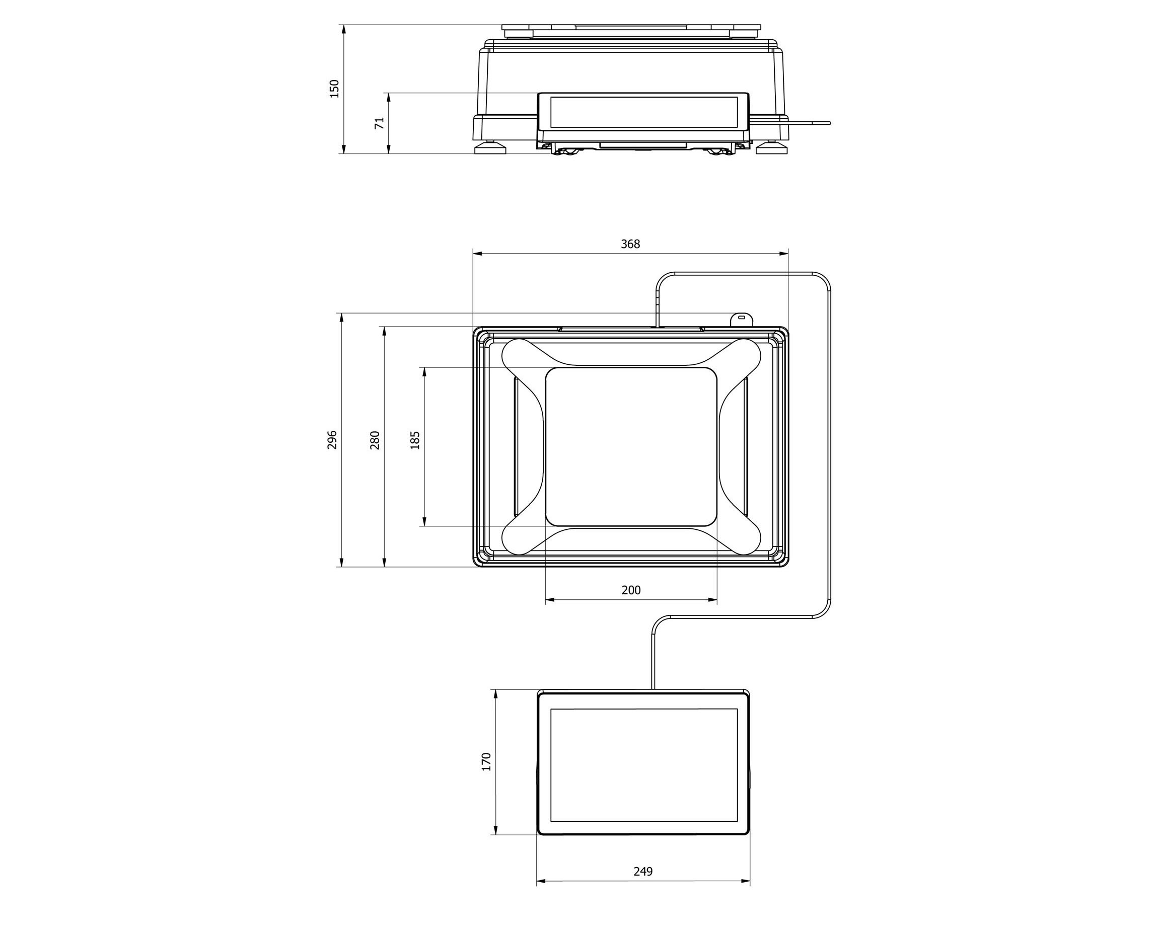 Präzisionswaage 5Y.15.PM