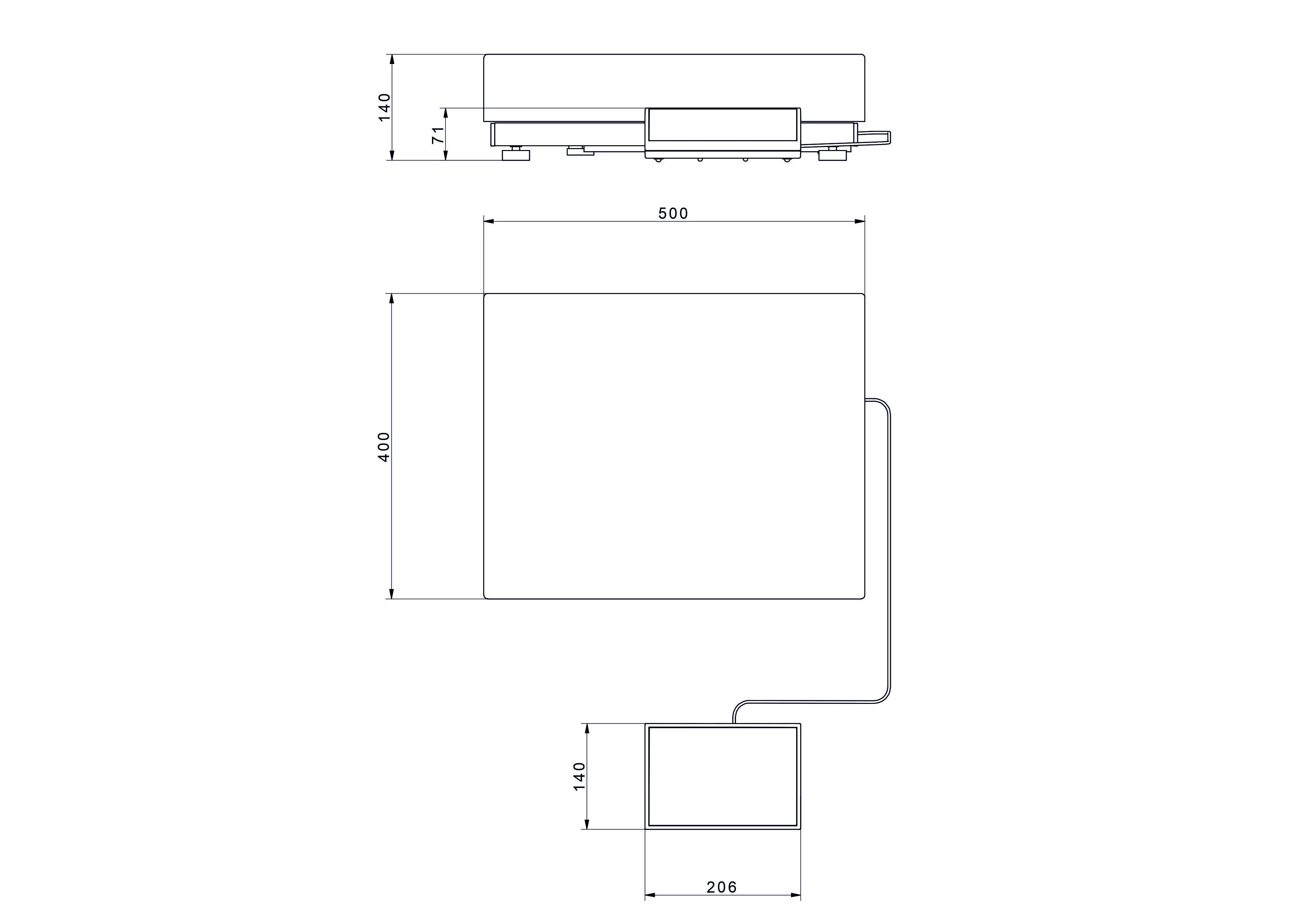 Präzisionswaage C32.120.PM