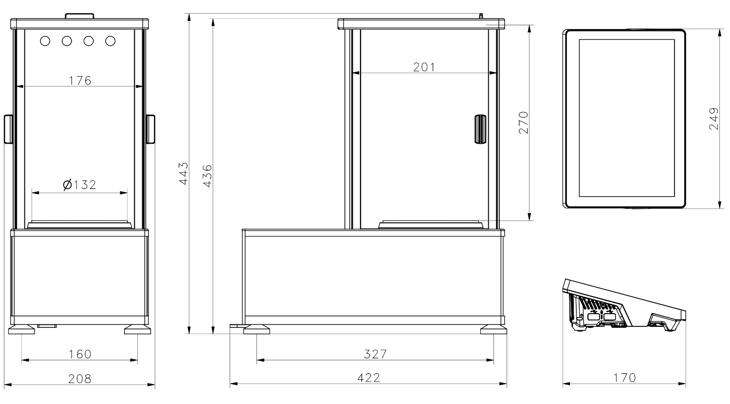 Präzisionswaage PS 5100.5Y
