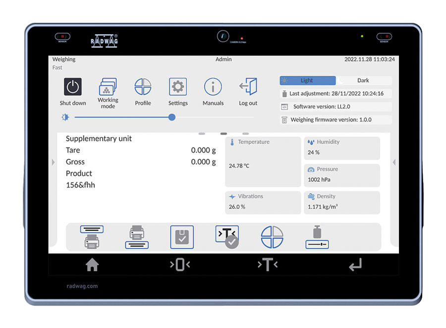 Präzisionswaage PS 6100.5Y.M.FPVO