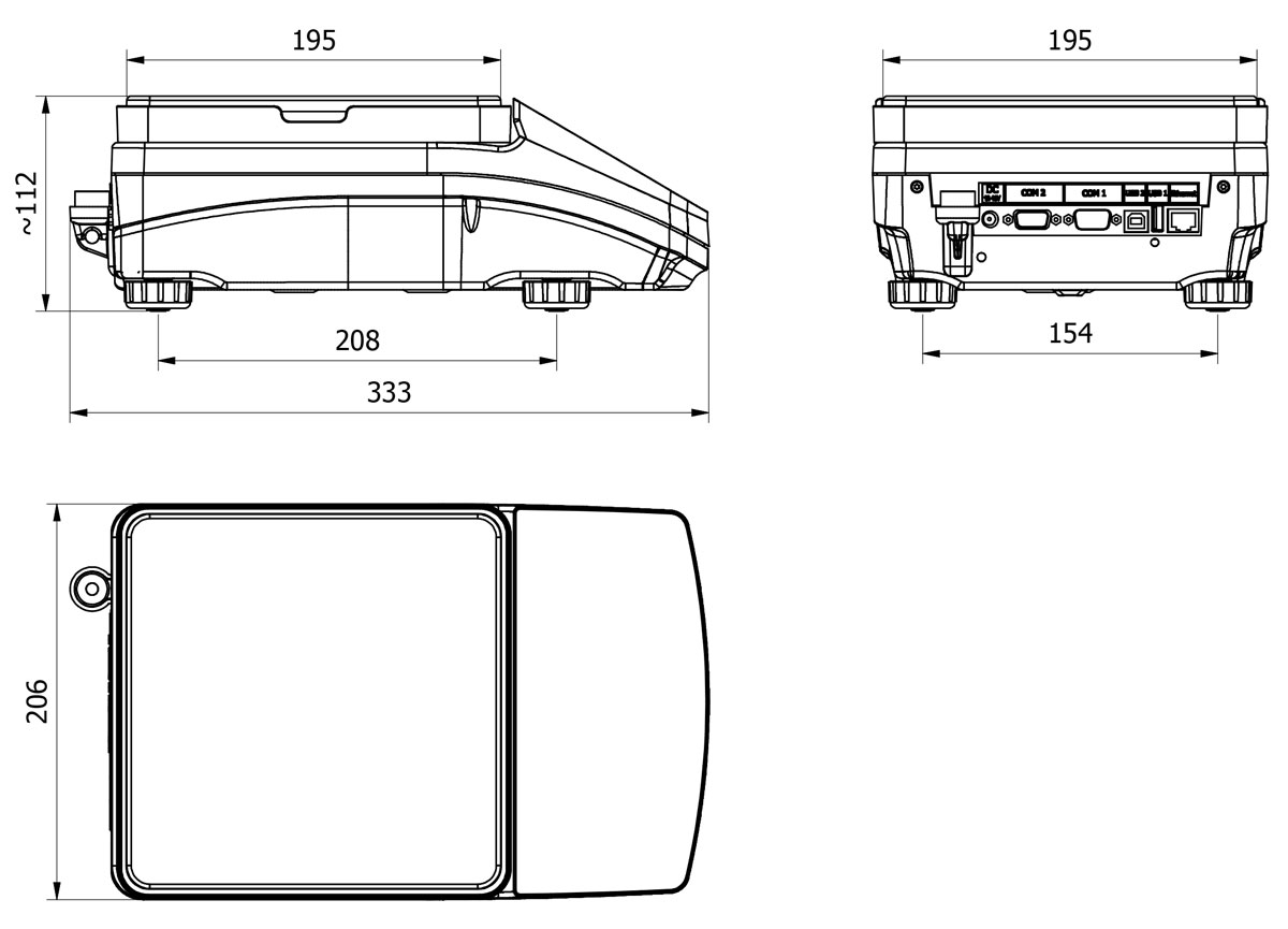 Präzisionswaage WLC 21.X7