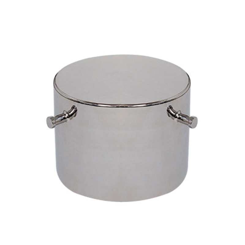 Prüfgewicht der F1 Klasse - Zylindergewicht mit 4 Stehbolzen - 100 kg - Holzkoffer