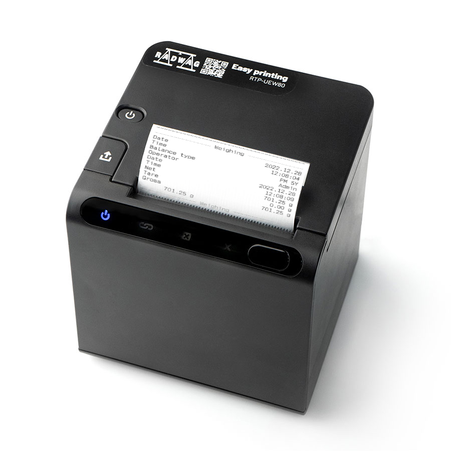 RADWAG RTP-UEW80 Belegdrucker (USB + Ethernet + WiFi)