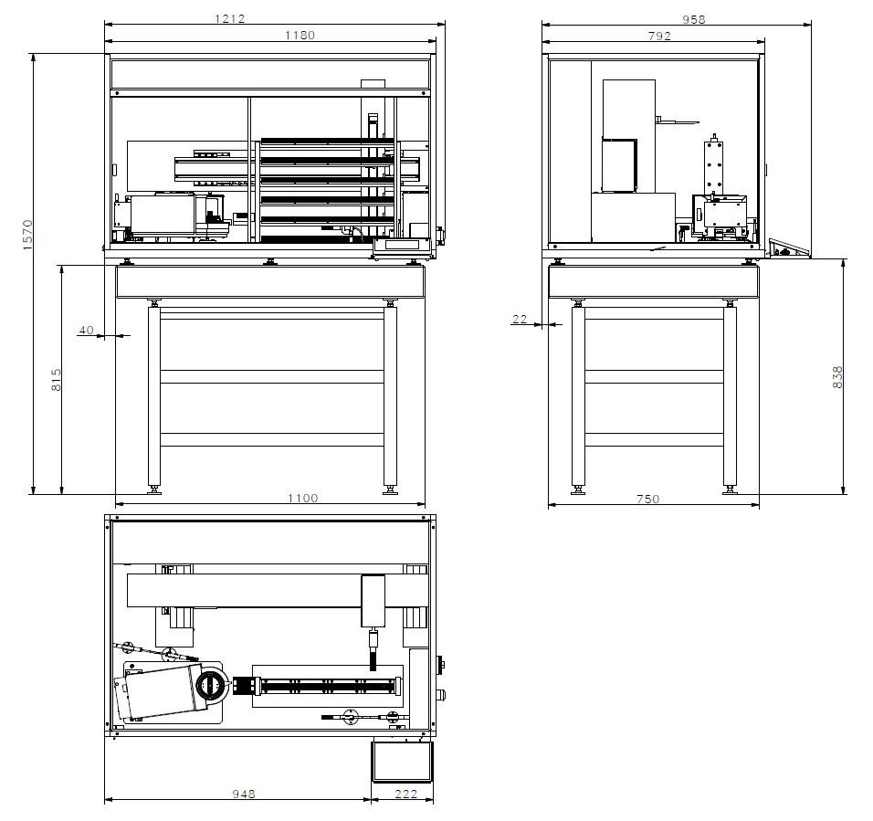Robotischer Massekomparator RMCM 5.5Y