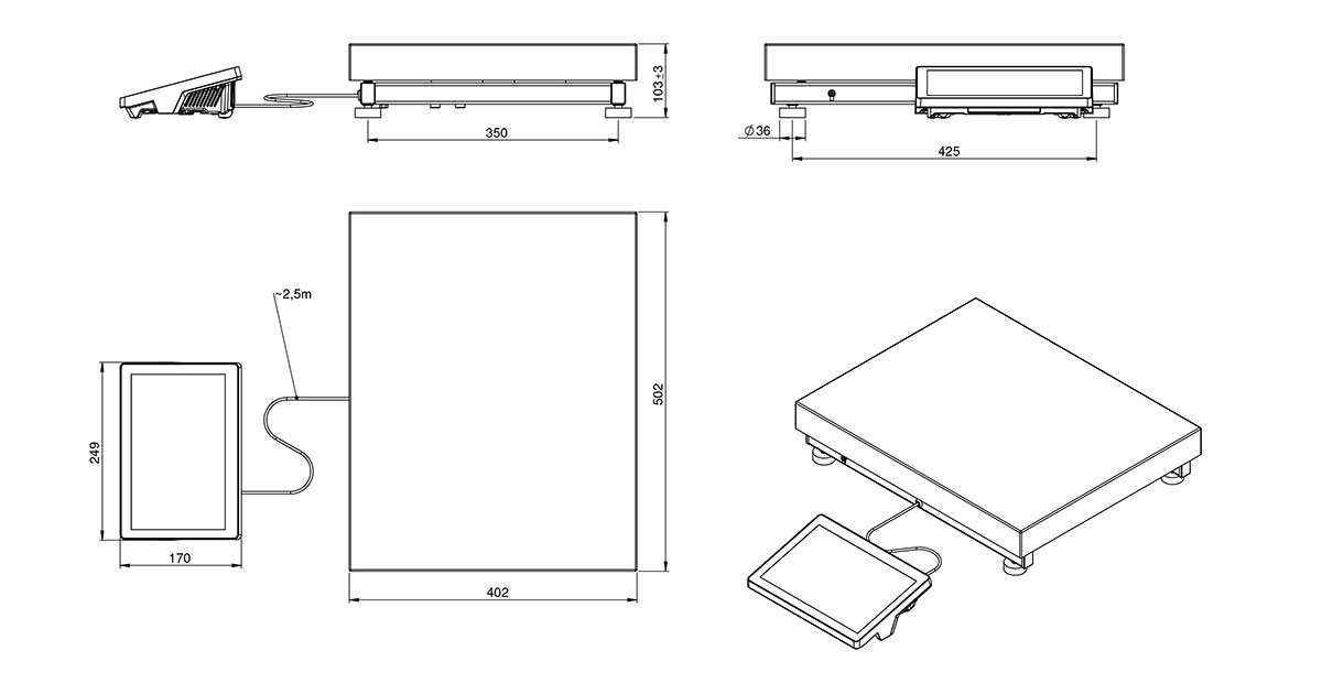 Waage CY10.30/60.C2.K.M3.FPVO