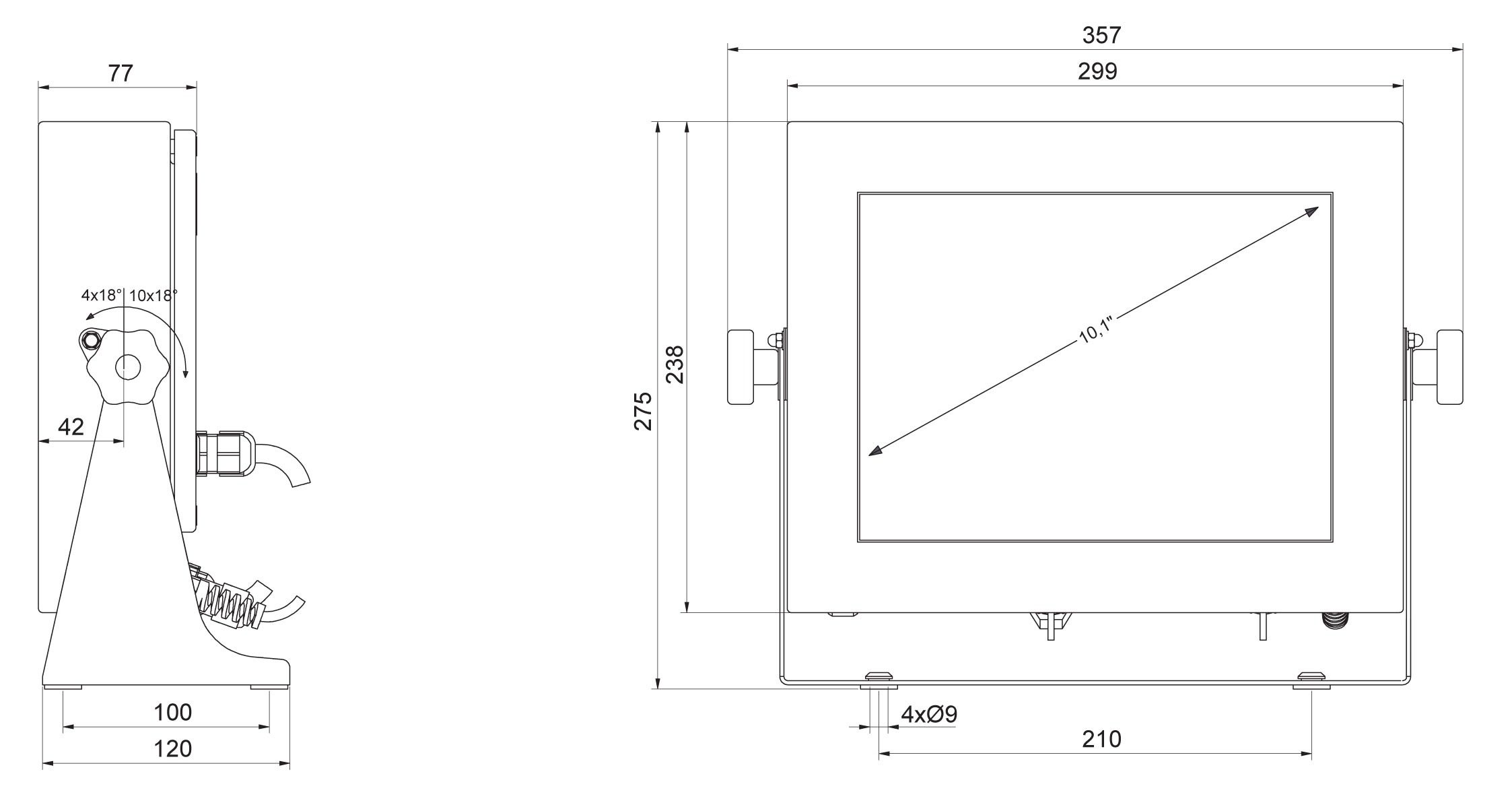 Wägeterminal PUE HY10