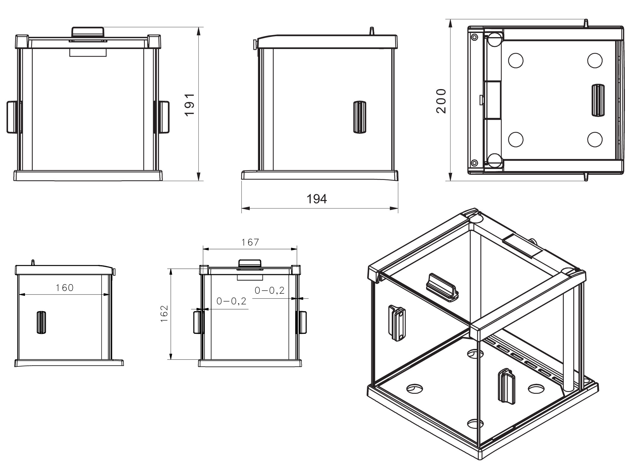 Windschutzschrank 153